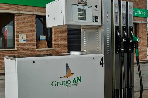 Pamplona, España 19 marzo diversas bombas en una gasolinera — Foto de Stock