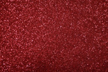 Bokeh odaklı ışıklarla kırmızı parıltılı soyut arkaplan