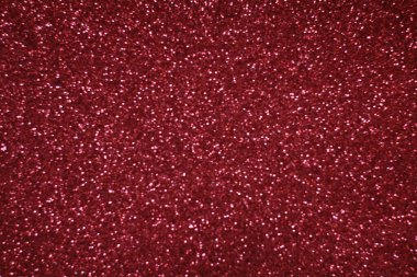 Bokeh odaklı ışıklarla kırmızı parıltılı soyut arkaplan