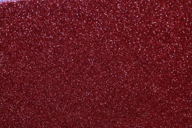 Bokeh odaklı ışıklarla kırmızı parıltılı soyut arkaplan