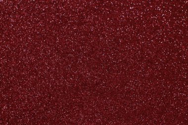 Bokeh odaklı ışıklarla kırmızı parıltılı soyut arkaplan