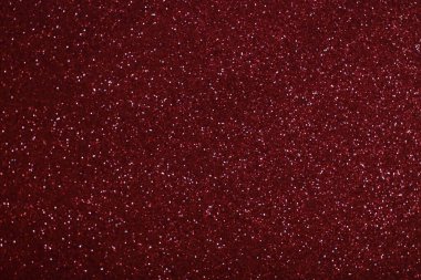 Bokeh odaklı ışıklarla kırmızı parıltılı soyut arkaplan