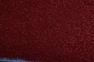 Bokeh odaklı ışıklarla kırmızı parıltılı soyut arkaplan