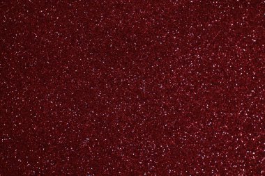 Bokeh odaklı ışıklarla kırmızı parıltılı soyut arkaplan