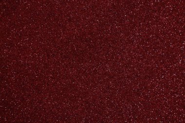 Bokeh odaklı ışıklarla kırmızı parıltılı soyut arkaplan