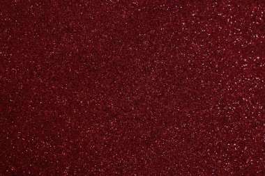 Bokeh odaklı ışıklarla kırmızı parıltılı soyut arkaplan