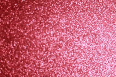 Pembe parıltılı soyut arkaplan ve Bokeh odaklı ışıklar