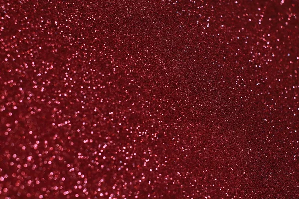 Roter Glitzernder Abstrakter Hintergrund Mit Bokeh Defokussierten Lichtern — Stockfoto