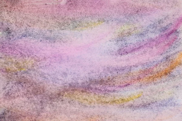 Texture Aquarelle Abstraite Comme Fond Éclaboussures Colorées Dans Papier — Photo
