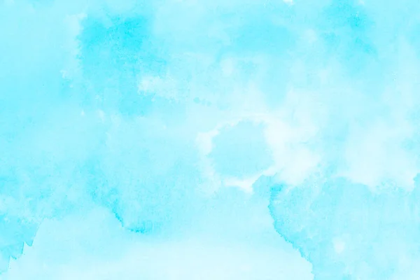 Синий Абстрактный Акварельный Фон — стоковое фото