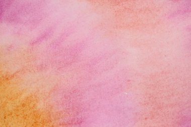 Abstract watercolor background painting in pastel colors