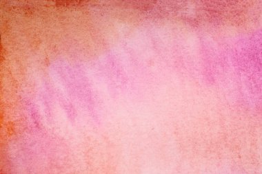 Abstract watercolor background painting in pastel colors