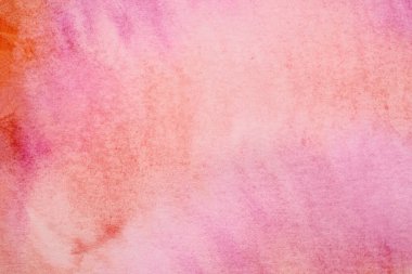 Abstract watercolor background painting in pastel colors