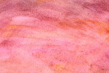 Abstract watercolor background painting in pastel colors