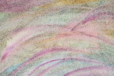 Abstract watercolor background painting in pastel colors