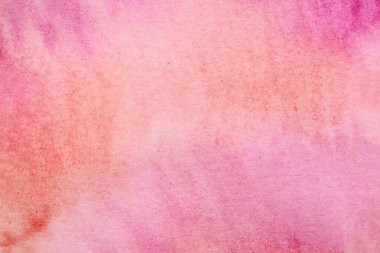 Abstract watercolor background painting in pastel colors