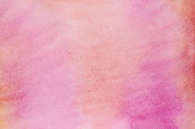 Abstract watercolor background painting in pastel colors