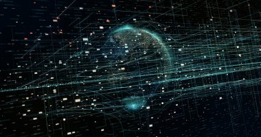 Dijital veri arkaplanı