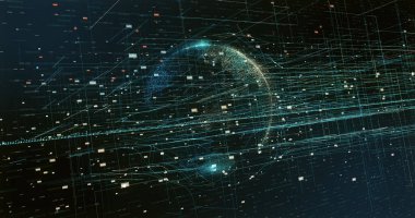 Dijital veri arkaplanı