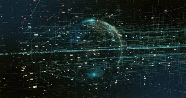 Dijital veri arkaplanı