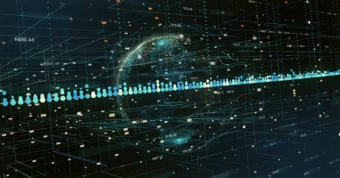 Dijital veri arkaplanı