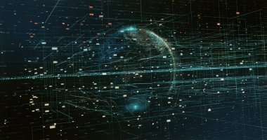 Dijital veri arkaplanı