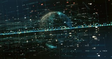 Dijital veri arkaplanı