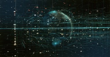 Dijital veri arkaplanı