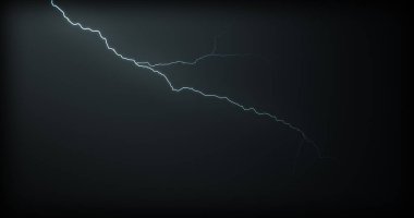 ışıklandırma efekti siyah arkaplanda izole edildi