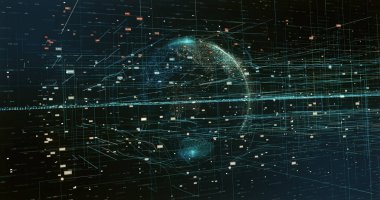 Dijital veri arkaplanı