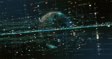 Dijital veri arkaplanı