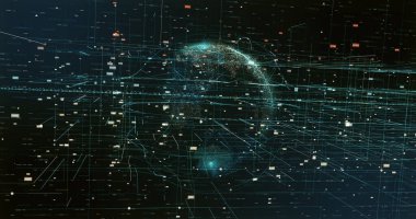 Dijital veri arkaplanı