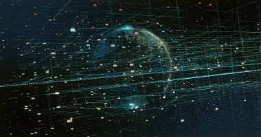 Dijital veri arkaplanı