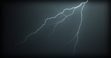 ışıklandırma efekti siyah arkaplanda izole edildi