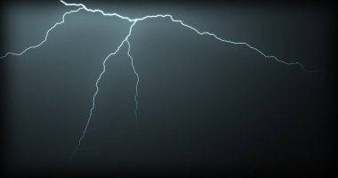 ışıklandırma efekti siyah arkaplanda izole edildi