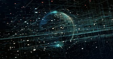 Dijital veri arkaplanı