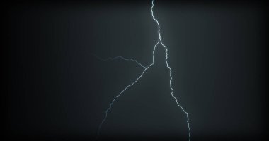 ışıklandırma efekti siyah arkaplanda izole edildi