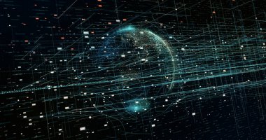 Dijital veri arkaplanı