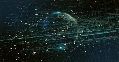 Dijital veri arkaplanı