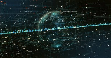 Dijital veri arkaplanı