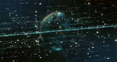 Dijital veri arkaplanı