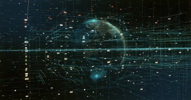 Dijital veri arkaplanı