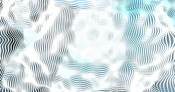 抽象グリッド形状の風景背景 3Dレンダリング — ストック写真