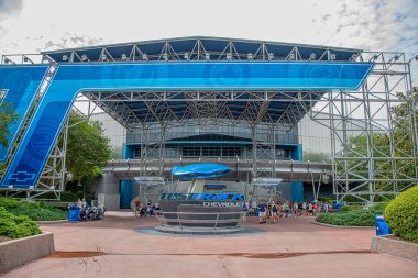 Epcot Disney World 'deki Test Treni' ne Giriş