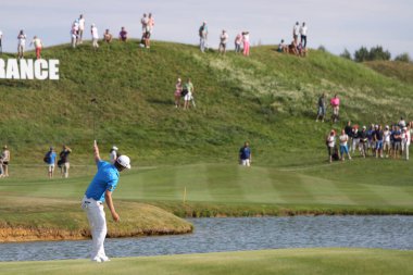GUYANCOURT, FRANCE, HAZİRAN 05 Temmuz 2015: Bernd Weisberger (AUT), Fransa Açık, Avrupa Turu, Temmuz 05, 2015, Golf National, Guyancourt, Fransa.