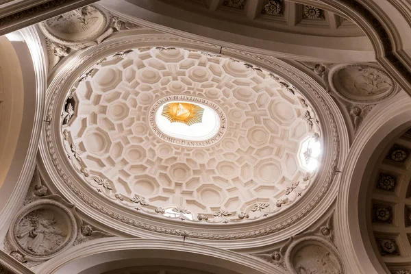 Rome Italy June 2015 Інтер Єри Архітектурні Деталі Церкви Сан — стокове фото