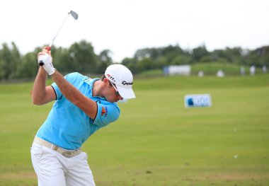 Paris, Fransa, 15 Temmuz 2012: Fransa Açık 2012 'de golfçü