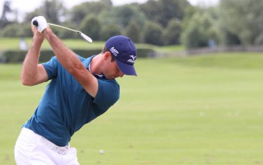 Paris, Fransa, 15 Temmuz 2012: Fransa Açık 2012 'de golfçü