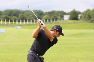 Paris, Fransa, 15 Temmuz 2012: Fransa Açık 2012 'de golfçü