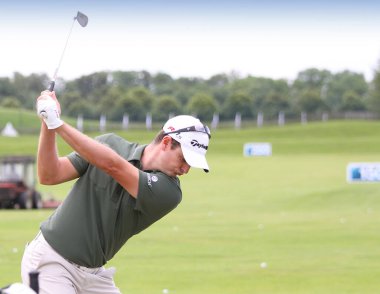 Paris, Fransa, 15 Temmuz 2012: Fransa Açık 2012 'de golfçü